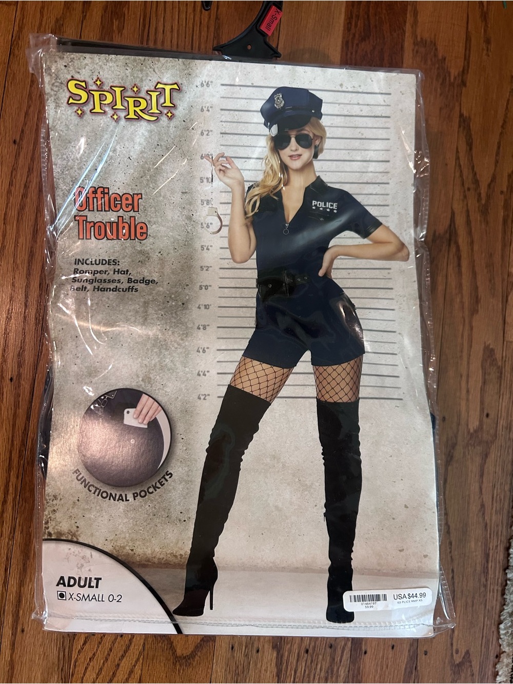 Spirit Officer Trouble Costume - Black and Navy